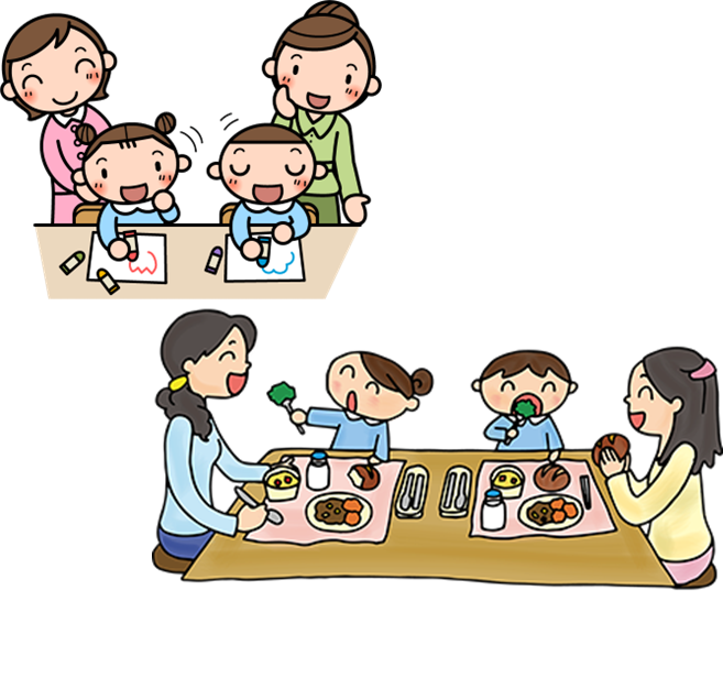 保育参観＆親子給食＆引き取り訓練　11/10～11/20